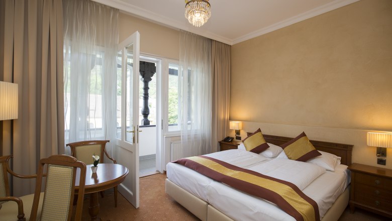 Double room with balcony, © Zimmer classico Double room with balcony, © Zimmer classico