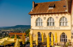 Kaiser-Franz-Josef-Museum, Cafe Blickweit, © Wolfgang Spekner, GG Tourismus der Stadtgemeinde Baden Kaiser-Franz-Josef-Museum, Cafe Blickweit, © Wolfgang Spekner, GG Tourismus der Stadtgemeinde Baden