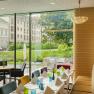 Lobby with a view of the park, © At the Park Hotel Lobby with a view of the park, © At the Park Hotel