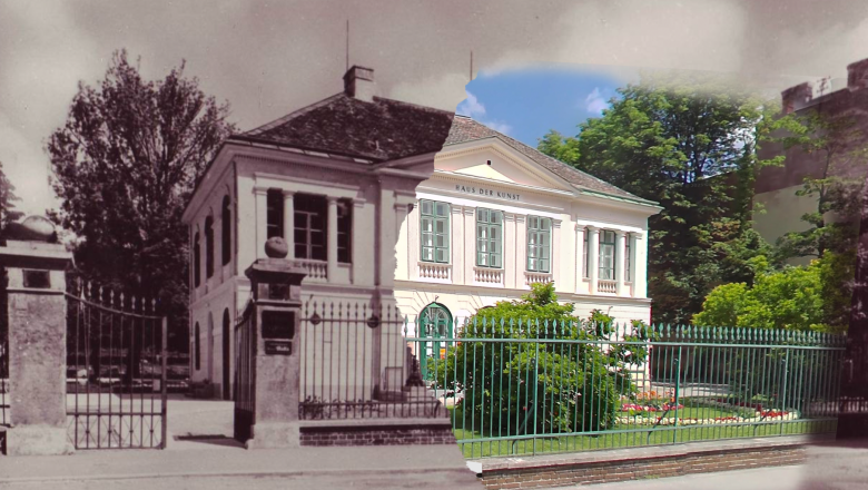 Haus der Kunst (früher vs. heute), © Stadtarchiv Baden Haus der Kunst (früher vs. heute), © Stadtarchiv Baden