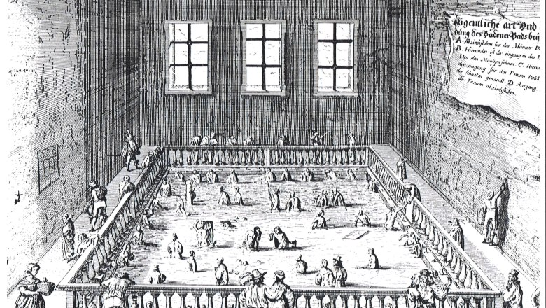 Stich_Badenede_Herzoghof, © Stadtarchiv Baden