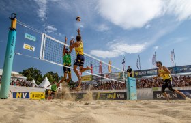 Beachvolleyball Baden - Arena, © Nepel