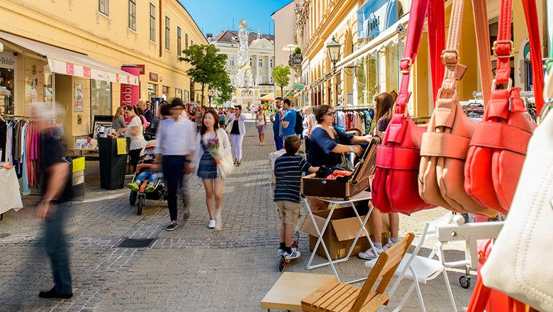 Einkaufen in Baden, © Christian Dusek