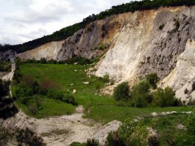 Dolomitensteinbruch, &copy; Foto: Otto K&uuml;hnel